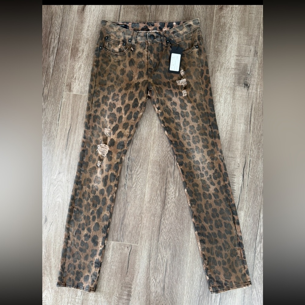 R13 Leopard Jeans - Picture 12 of 15
